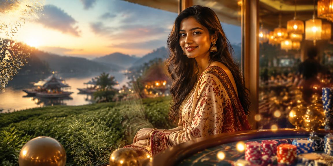 রাঙামাটির চা বাগানের পাশে বিনোদনমূলক ক্যাসিনো গেম